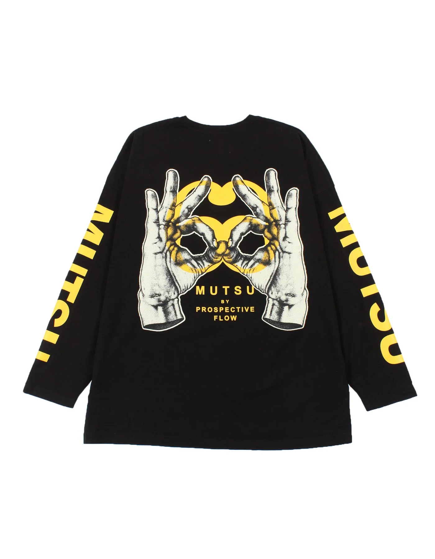 MUGEN LS TEE - BLACK | Prospective Flow | Japanese Fashion for Men